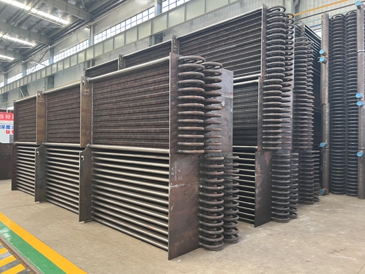 steam boiler economizer steel pipe finned tube energy saving CFB spare parts high temperature