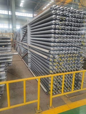ISO9001 Natural Gas Boiler Water Wall Panels Boiler Spare Part ASME Standard
